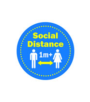 Social Distancing Floor Sticker Social Distancing Floor Sticker
