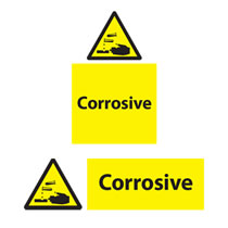 Corrosive Sign Corrosive Sign
