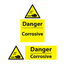 Danger Corrosive Signs Danger Corrosive Signs