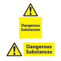 Dangerous Substances Sign Dangerous Substances Sign