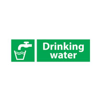 Drinking Water Sign Drinking Water Sign