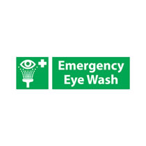 Emergency Eye Wash Sign Emergency Eye Wash Sign