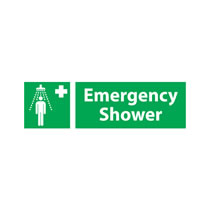 Emergency Shower Sign Emergency Shower Sign