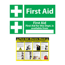 First Aid Signage & Posters First Aid Signage & Posters