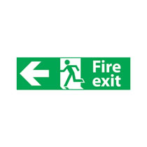 Fire Exit Signs Left Arrow Fire Exit Signs Left Arrow