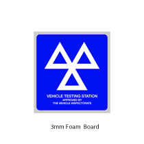 3mm Foam MOT Sign 3mm Foam MOT Sign