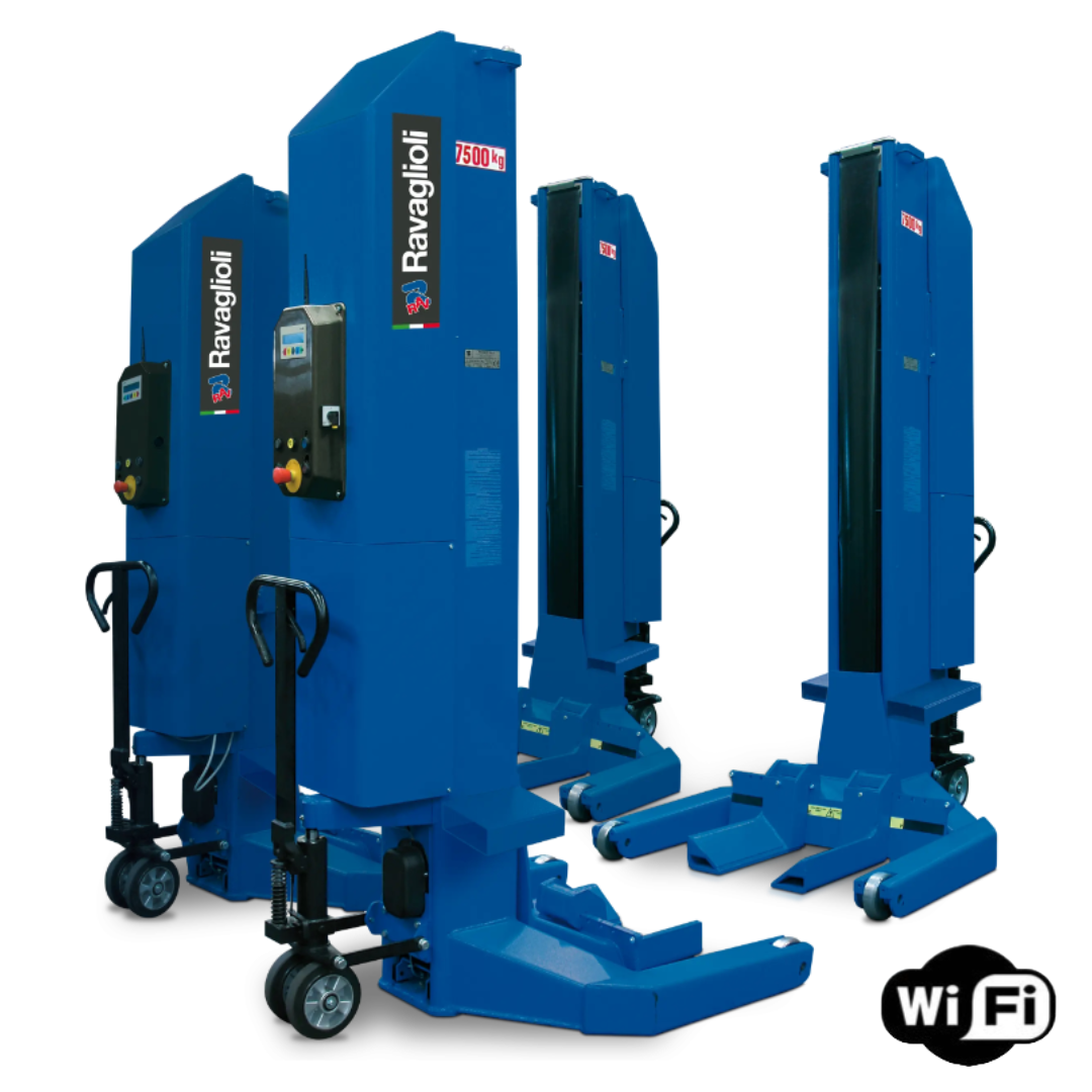 WiFi Mobile Column Lifts (Cable Free) WiFi Mobile Column Lifts (Cable Free)