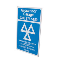 Personalised MOT Signs Personalised MOT Signs