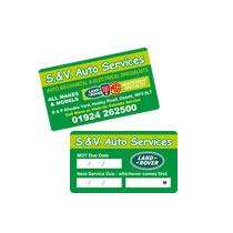 Service & MOT Reminder Stickers Service & MOT Reminder Stickers