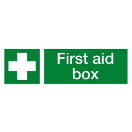 Simbol First Aid Box First Aid Box 300 x 100mm Plastic