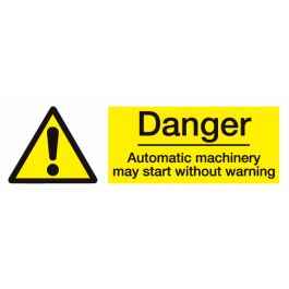 Automated Machinery 600x200mm Vinyl