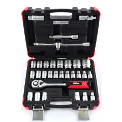 32pc 1/2" Drive Socket Set Metric