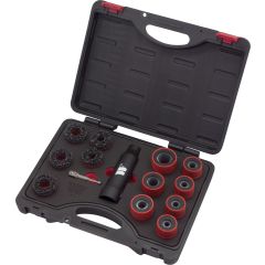 Welzh Werkzeug 16 Piece Stud Cleaning AndGrinding Kit For Wheel Hubs