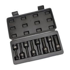 8 Piece 1/2" Drive Impact Spline Bit Sockets