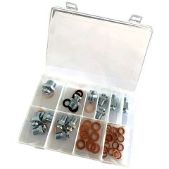 Welzh Oil Sump Plug & O Ring Set 63pc