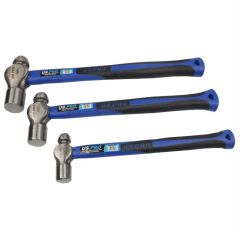 3 Piece Ball Pein Hammer With Fibreglass Handle
