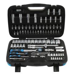 Socket Set 1/4"D and 1/2"D 95pc