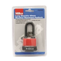 40mm Long Shackle Weather Resist Padlock