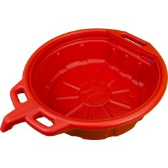 Welzh Werkzeug Oil Coolant Gearbox Fuel Drain Pan Tray 16 Litre Red