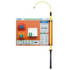 EV Emergency Response Station c/w Electric Burns Kit, First Aid Kit, Bracket for Defibrillator