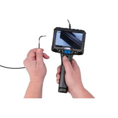 Portable Endoscope Camera 5" Screen with 360° Swivel Lens