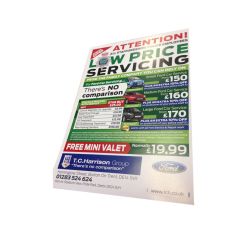 A4 Gloss Leaflets (250) Single Sided