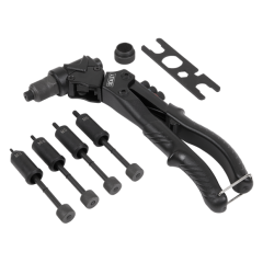 2-in-1 Riveter Swivel Head