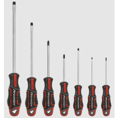 7pc GripMAX® Screwdriver Set - Red