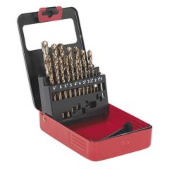 Cobalt Drill Bit Set 19pc Metric