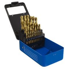 HSS Fully Ground Drill Bit Set 25pc