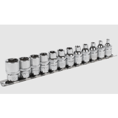 TRX-Star* Socket Set 12pc 3/8"Sq Drive