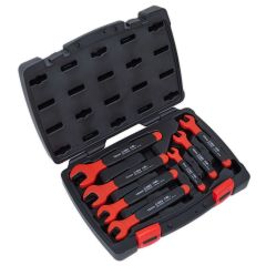 Insulated Open-End Spanner Set 7pc VDE