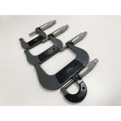 4 Piece Micrometer Set 0-100mm