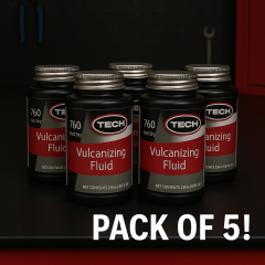 TECH Chemical Vulcanizing Fluid Cement (8 Oz) (227ml)