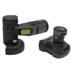 SV10.8 Series 85mm Cordless Angle Grinder Kit 10.8V 2Ah