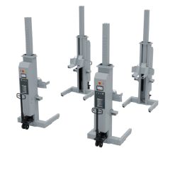 Washbay Mobile Column Lifts Set of 4, 8 tonne per column