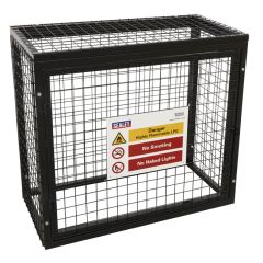 Safety Cylinder Safety Cage - 2 x 47kg Gas Bottles