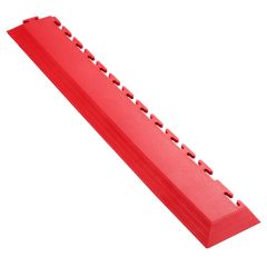 Ecotile Industrial Flooring Corner Ramp, 2 Pack - Red
