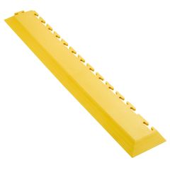 Ecotile Industrial Flooring Corner Ramp, 2 Pack - Yellow