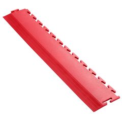 Ecotile Industrial Flooring Edge Ramp, 2 Pack - Red