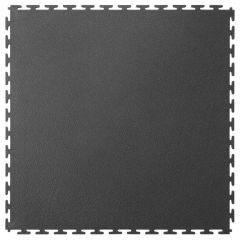 Ecotile Recycled Industrial Floor Tile, 4 Pack - Graphite