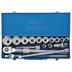 17 Piece 3/4" Metric Socket Set