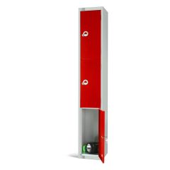 3 Compartment Locker 1800x300x300mm
