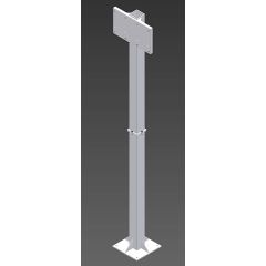 Multipurpose Reel Post for 2 Reels