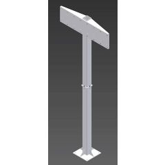 Multipurpose Reel Post for 4 Reels