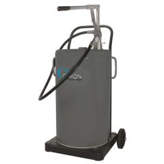 Portable Steel Round Oil Dispenser 60L