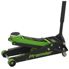 Trolley Jack 3tonne Rocket Lift Green