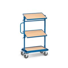 Euro Tiltable Shelf Container Trolley