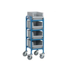 Euro Tiltable Shelf Container Trolley (4