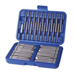 50 Pc Bit Set - Star, Spline, Pozi Drive